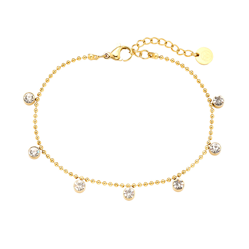 Diamond Dots Edelstahl Armband