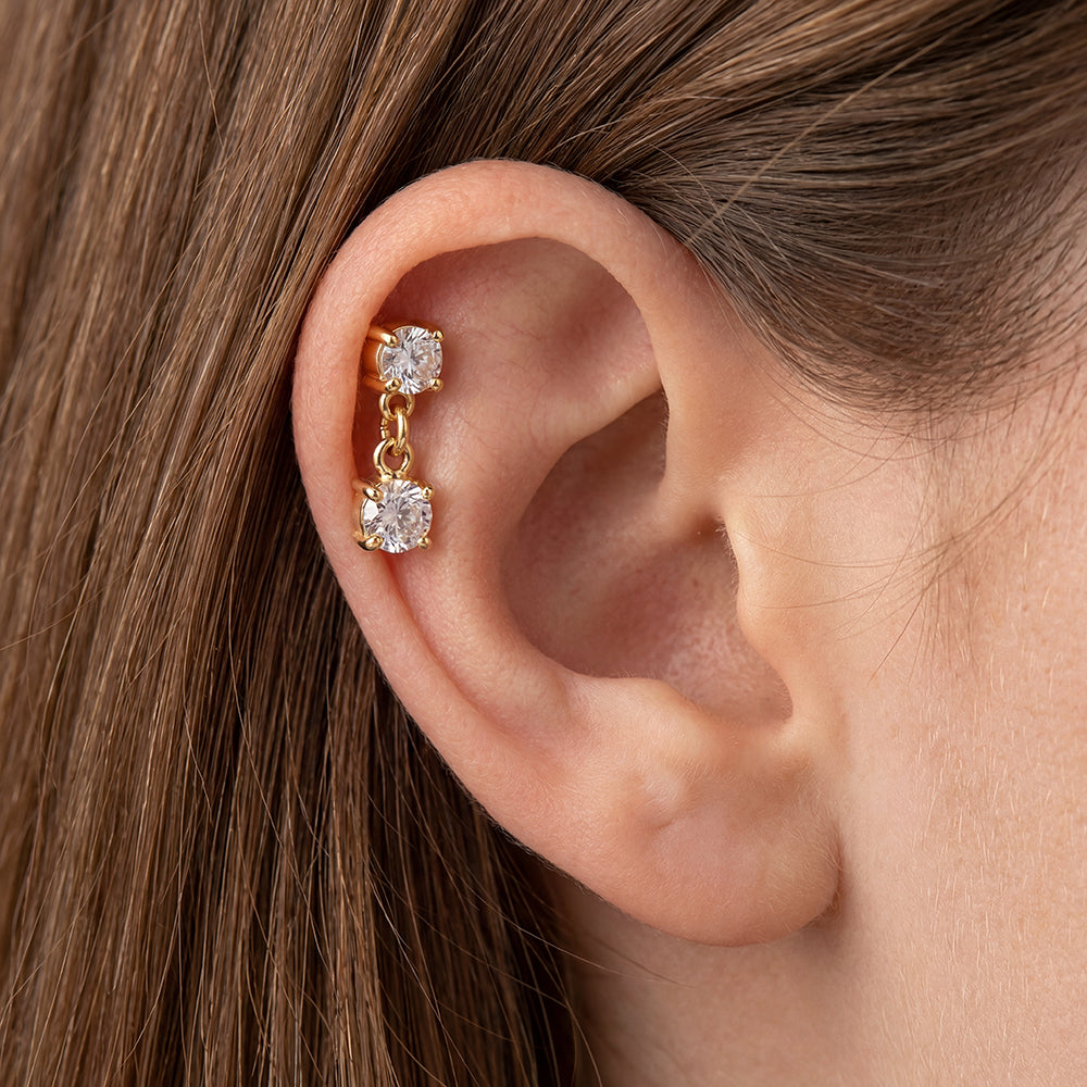 Mini Zirkonia Piercing