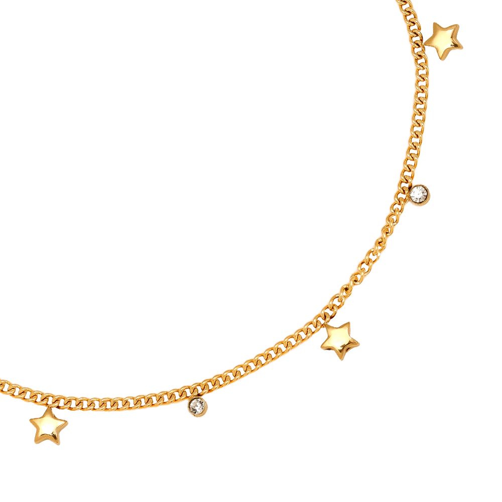 Star & Sparkle Fußkette