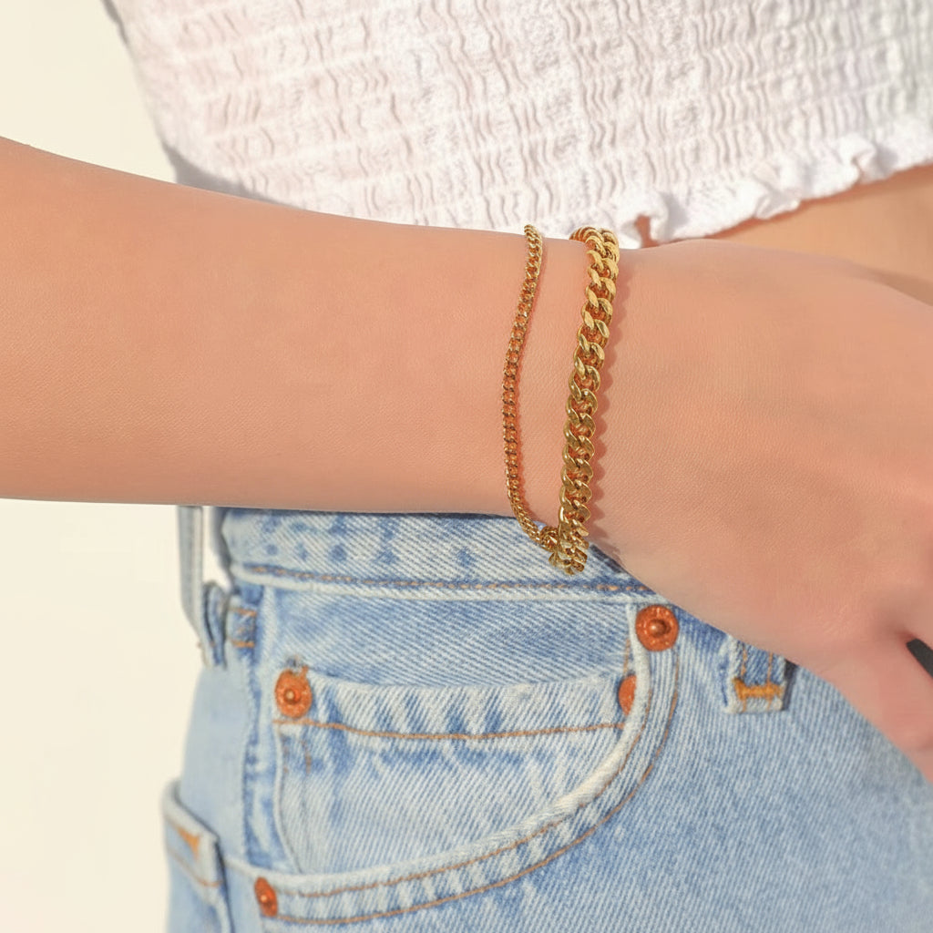 Classic Cuban Chain Armband