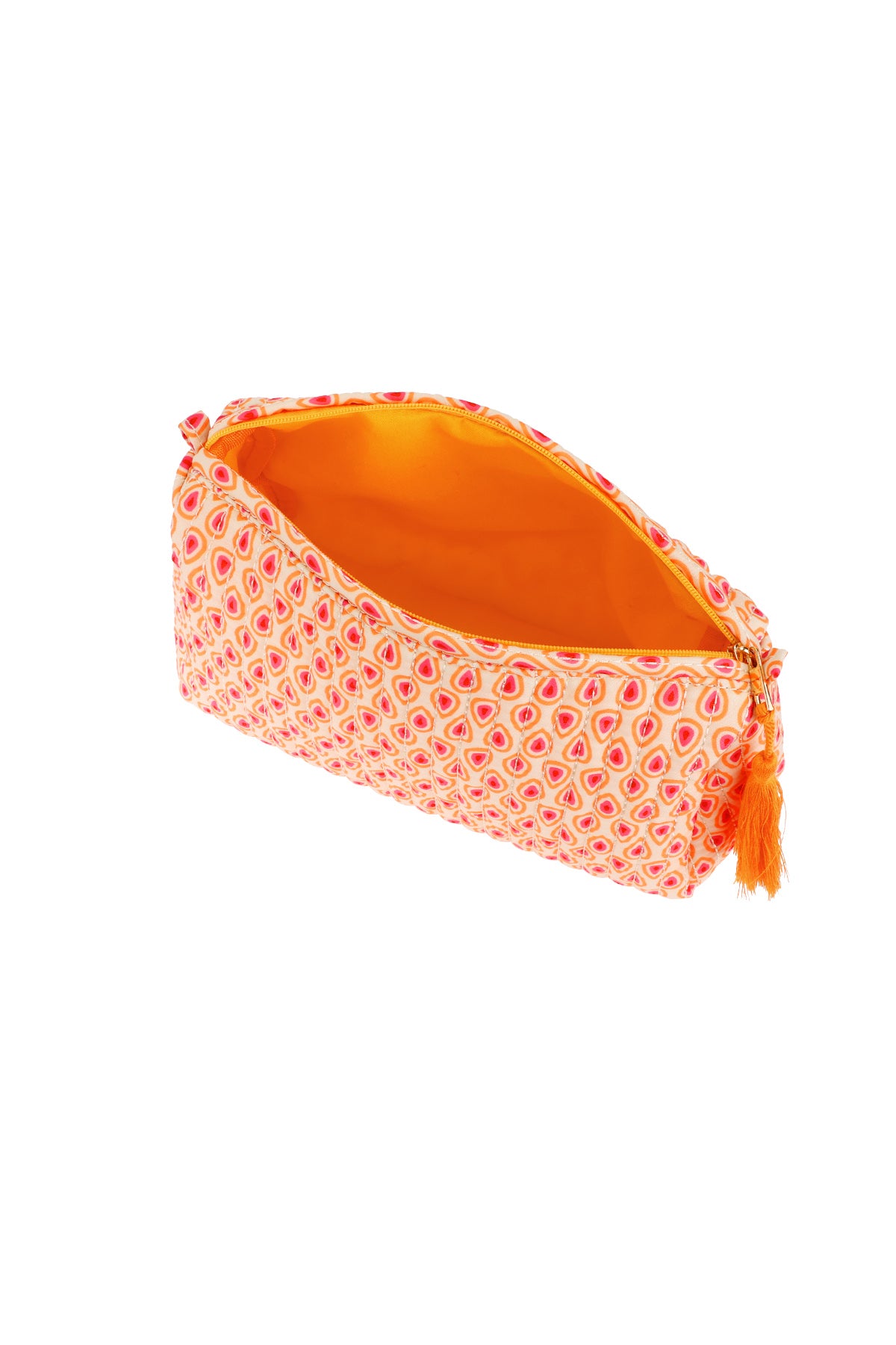 Orange Kosmetiktasche