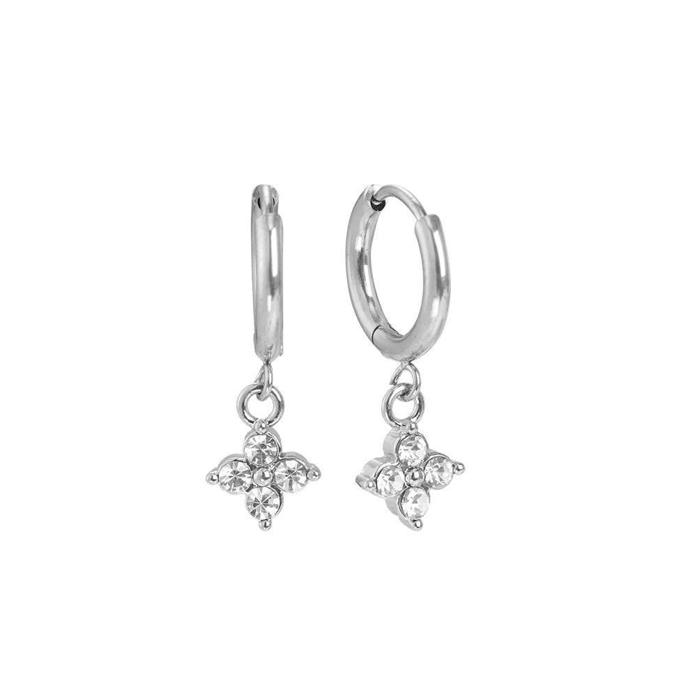 Diamond Clover Ohrringe