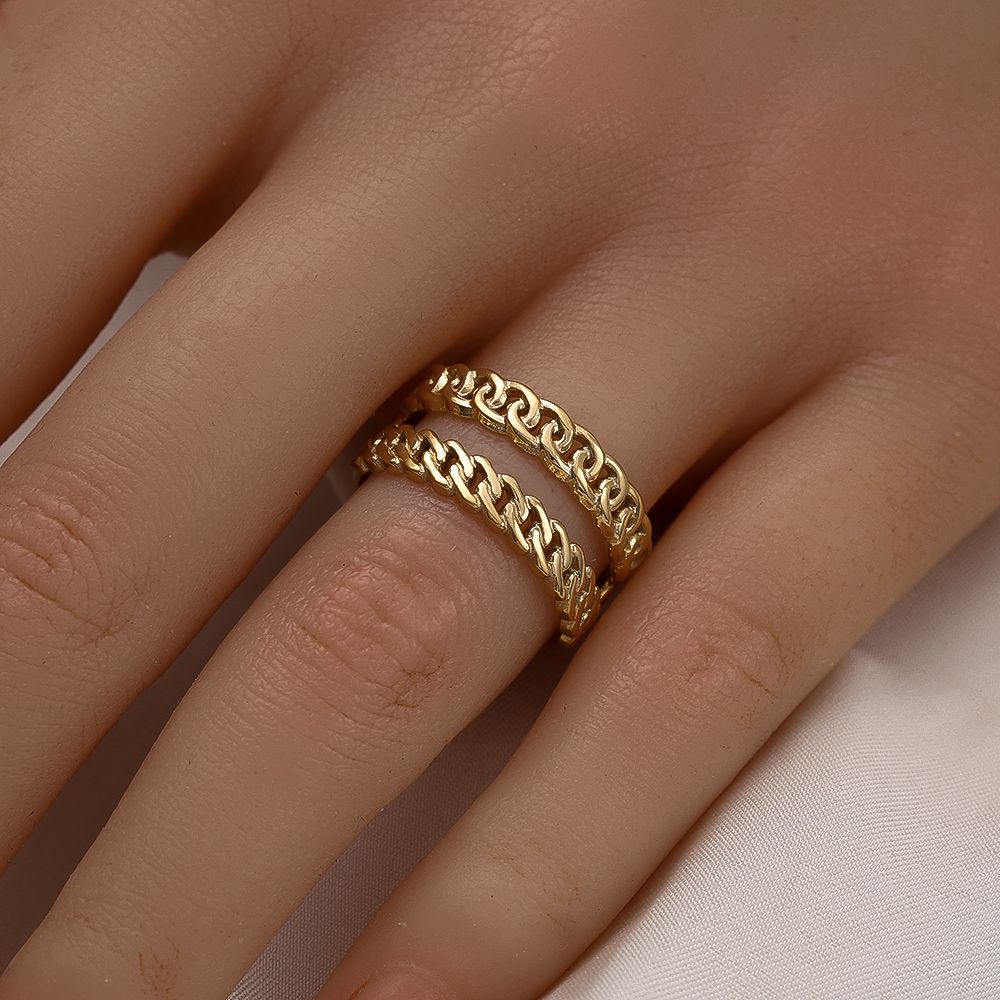 Double Layer Crossed Ring