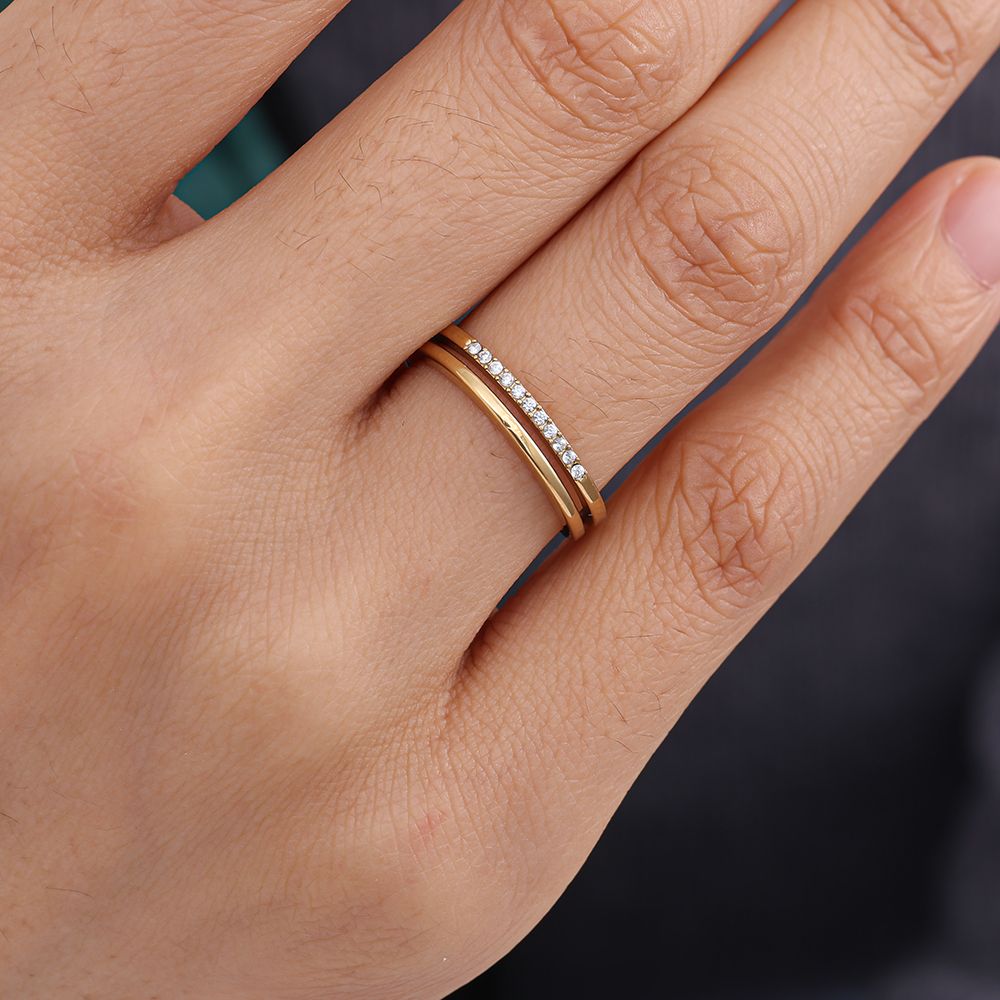 Easy Wraparound Diamond Ring