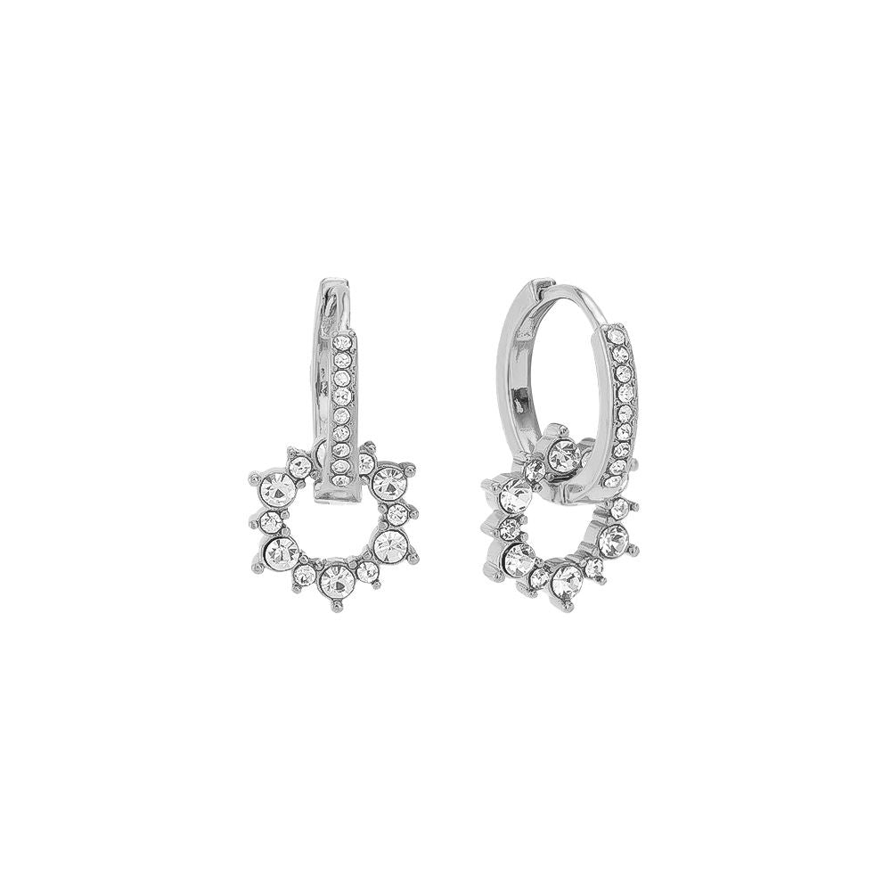 Mini Diamonds Circle Ohrringe