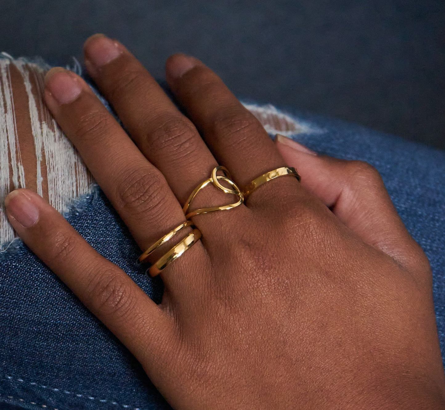 Simple Two Layered Ring