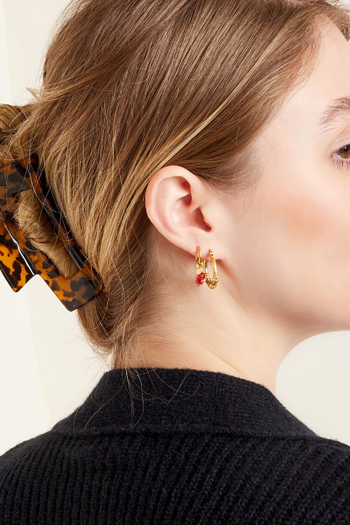 Haarklammer Leo 10,3cm