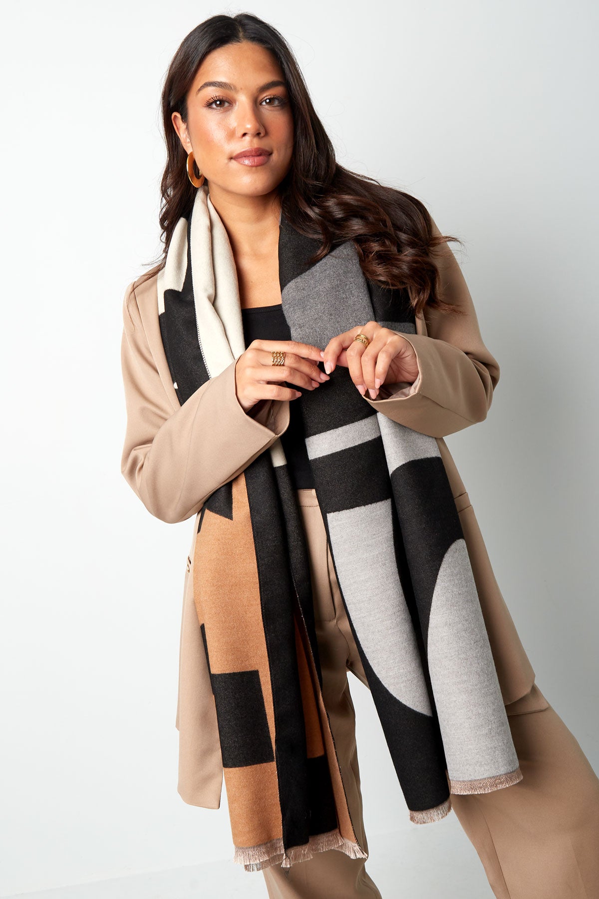 Paris Print Schal