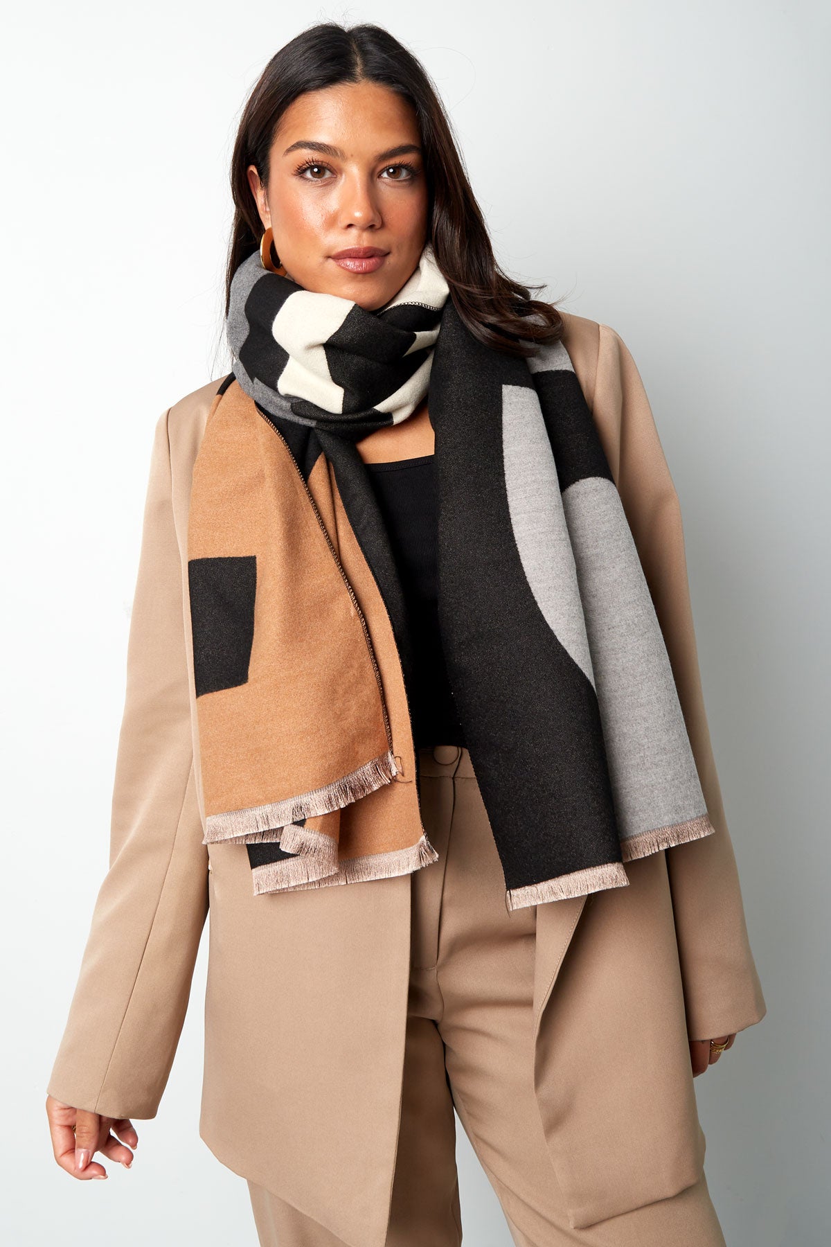 Paris Print Schal