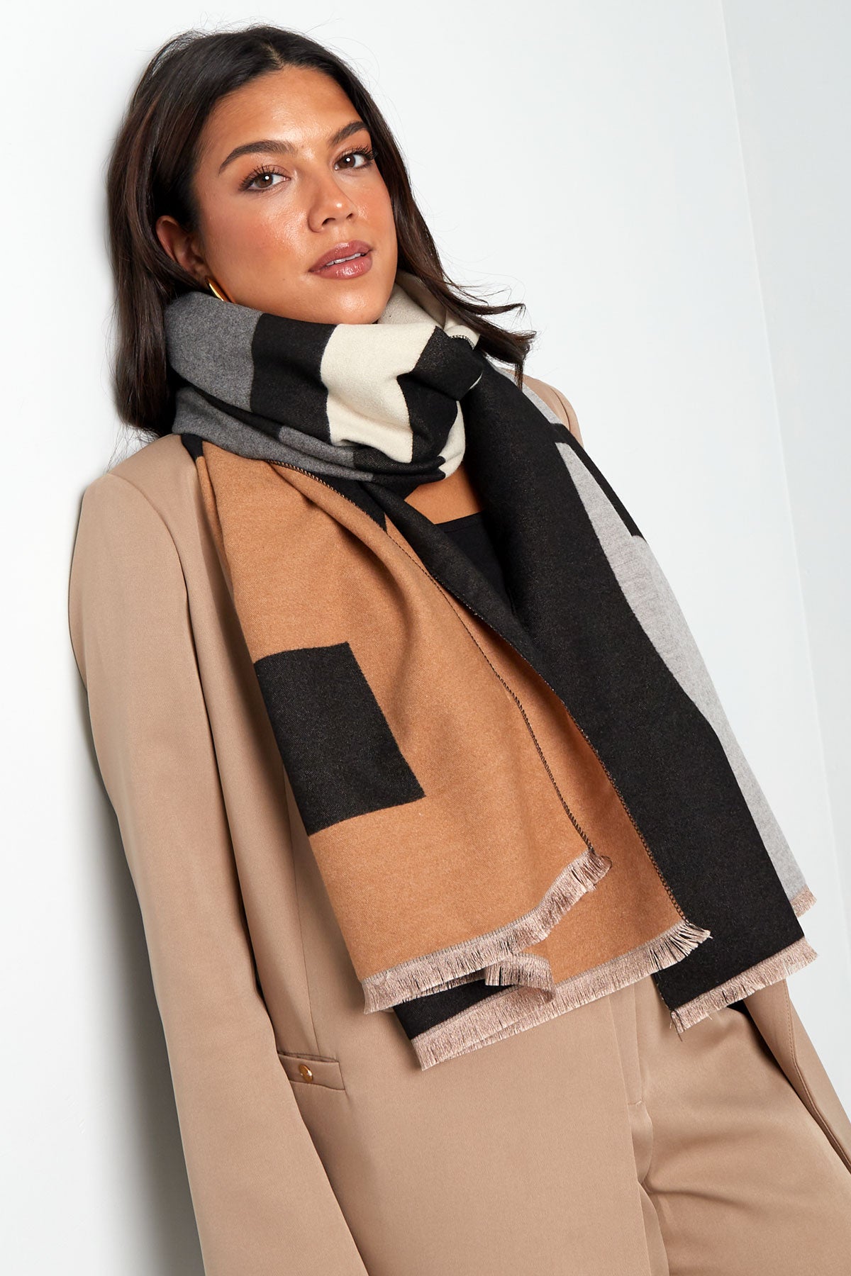 Paris Print Schal