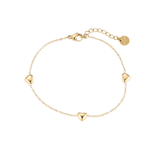 Tri-Heart Armband