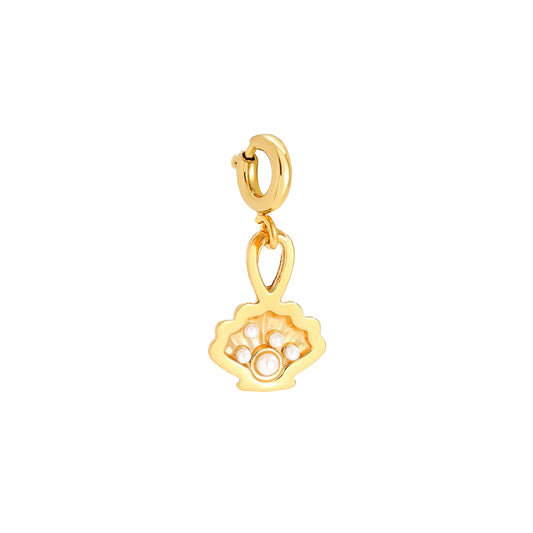 Shell And Pearl Charm