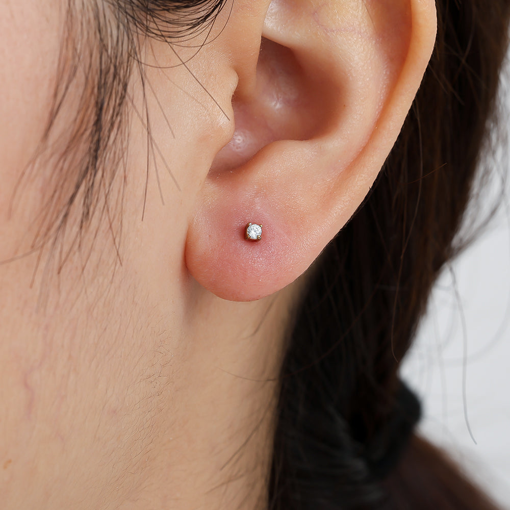 Just One Diamond Piercing 2mm