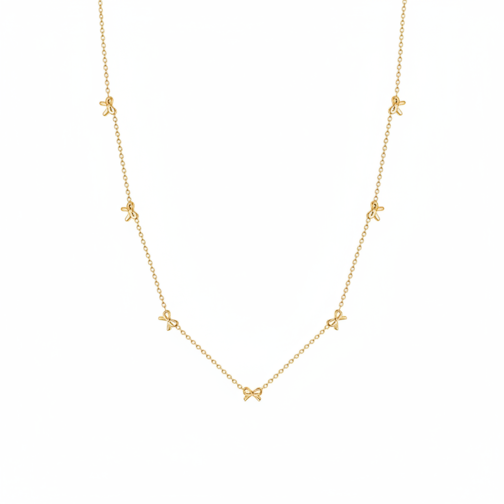 Bowtie Charm Kette