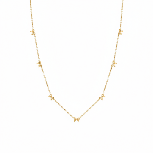 Bowtie Charm Kette