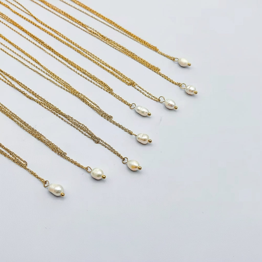 Pearl Double Layer Kette