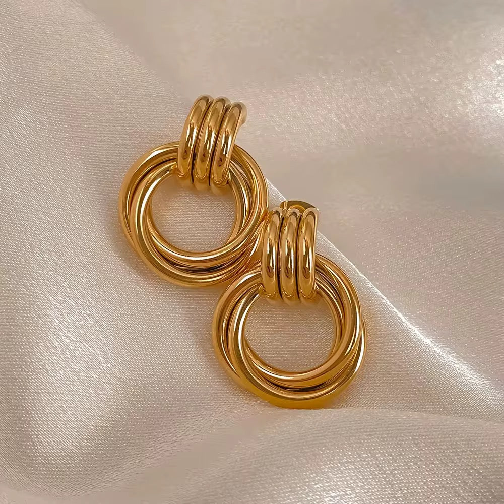 Chunky Knoten Ohrringe