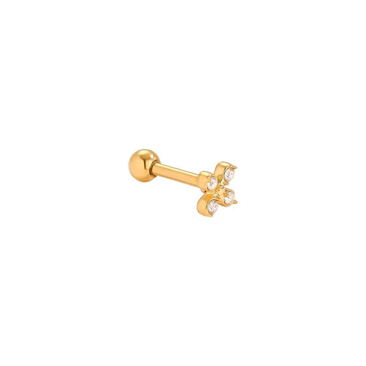 Mini Cross Diamond Piercing