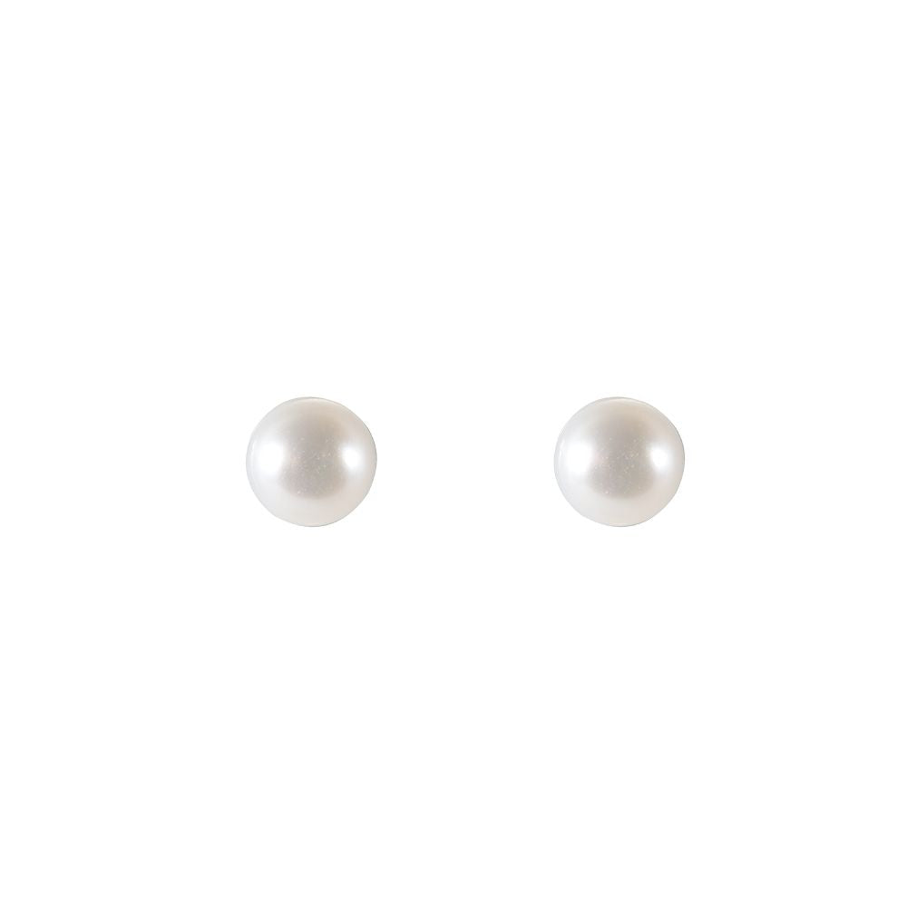 Simple Fresh Water Pearl Ohrringe