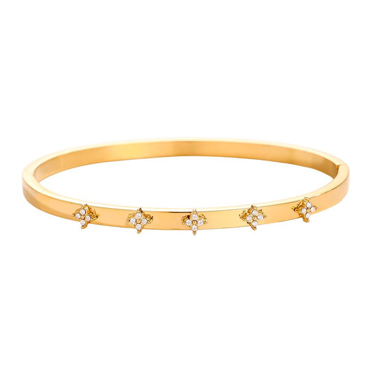 Nice Flower Diamond Armreif