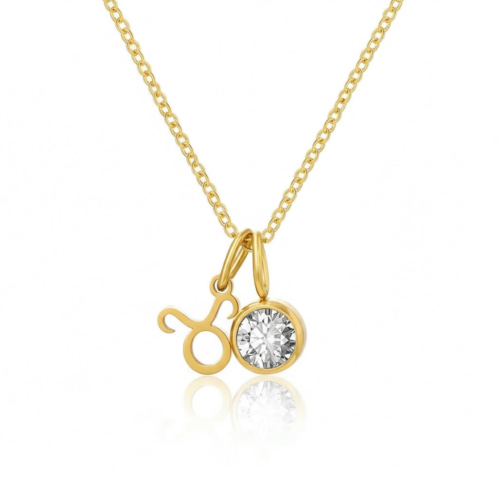 Zodiac Birthstone Halskette