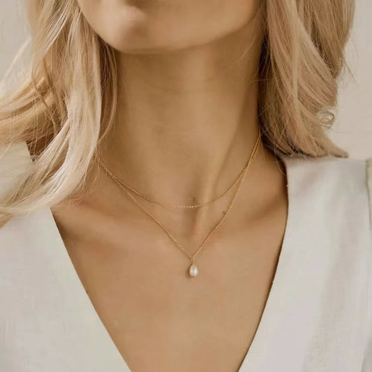 Pearl Double Layer Kette