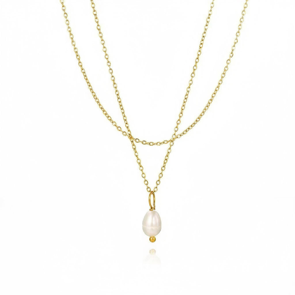 Pearl Double Layer Kette