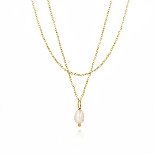 Pearl Double Layer Kette