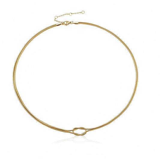 Double Layer Snake Kette