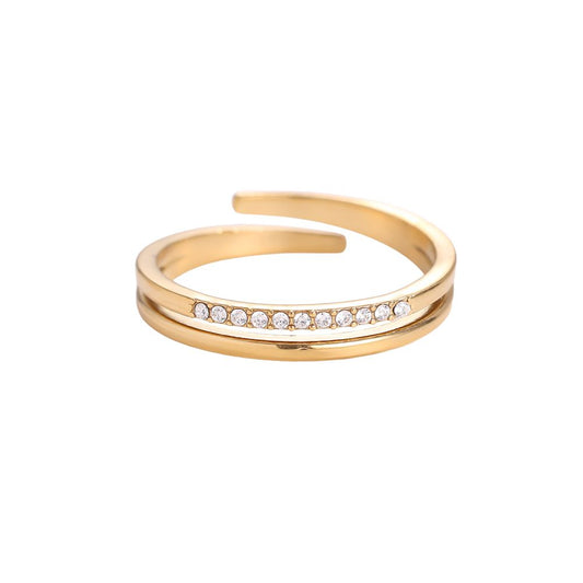 Easy Wraparound Diamond Ring