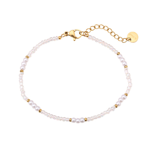 Simple Pearl Summer Armband