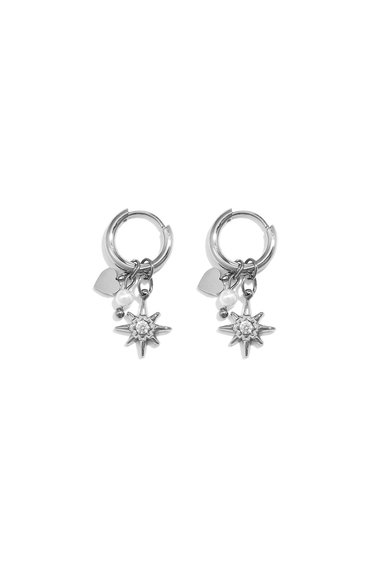Heart & Star Ohrringe